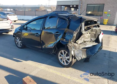 2012 Toyota Prius C Four from USA, damaged, VIN JTDKDTB39C1500534